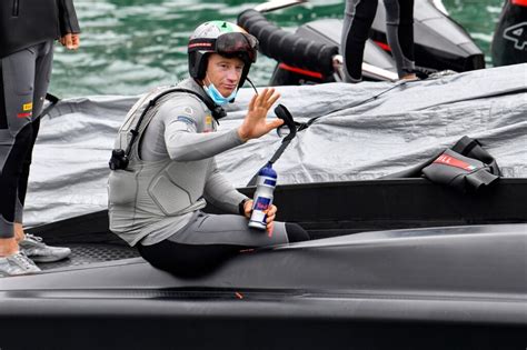 Jimmy Spithill, timoniere di Luna Rossa .